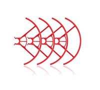 Spec Coperchio di protezione della pala ' rinforzata for drone for set ingranaggi sicurezza del sistema propulsione UAV (4 pezzi)(Red)