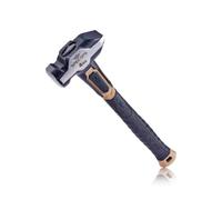 Spec Ops Tools Blacksmith Hammer, 4 lb Sledge hammer with Bi-Material Shock Absorbing & Vibration Dampening Handle, 3% Donated to Veterans, Black/Tan