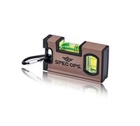 Spec Ops Tools - Livella magnetica tascabile da 10,2 cm, 33% più grande, include moschettone, 3% donato ai veterani