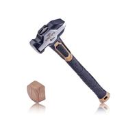 Spec Ops Tools Martello da fabbro, mazza da 1,8 kg con cappuccio morbido rimovibile e manico bi-materiale ammortizzante e antivibrante, 3% donato ai veterani, nero/marrone chiaro