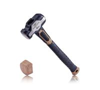 Spec Ops Tools - Martello da ingegneria, mazza da 1,8 kg con cappuccio morbido rimovibile e manico bi-materiale ammortizzante e antivibrazioni, donato al 3% ai veterani, nero/marrone chiaro