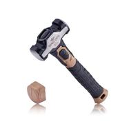 Spec Ops Tools Martello perforatore, mazza da 0,9 kg con cappuccio morbido rimovibile e manico bi-materiale ammortizzante e antivibrazioni, donato al 3% ai veterani, nero/marrone chiaro