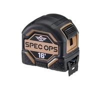 Spec Ops Tools Metro a nastro da 4,6 m, lama a doppia faccia da 3,8 cm, custodia composita di grado militare, donato al 3% ai veterani