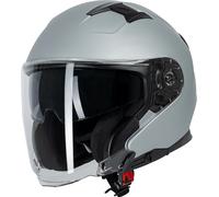 Spec-X SX-22.03 Solid, casco aperto M male Argento Opaco