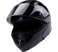 Spec-X SX-95.01 Solid, casco flip up L male Nero