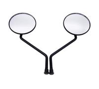 Specchi 1 Paio Di Specchietti Retrovisori Universali Per Moto Da 10 Mm Per Manubrio Laterali Rotondi In Alluminio Retrovisori