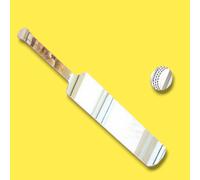 Specchi Acrilici A Forma Di Bat E Palla Da Cricket - Varie Dimensioni