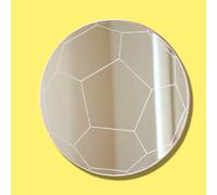 Specchi Acrilici A Forma Di Palla Da Calcio - Varie Dimensioni