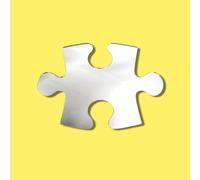 Specchi Acrilici A Forma Di Pezzo Di Puzzle - Varie Dimensioni