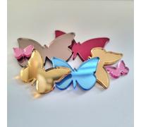 Specchi Acrilici Mini A Forma Di Farfalla Decorativi