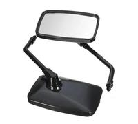 Specchi Coppia Di Specchietti Retrovisori Universali Per Moto Da 10 Mm Con Filettatura Rettangolare Per Moto Scooter ATV Retrovisori(Black)