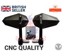 Specchi Da Estremità CNC Per Ducati Monster 937 - Blu Anti-Riflesso - Coppia