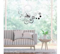 Specchi Da Parete Decorativi Orologio Adesivo Pranzo Senza Cornice
