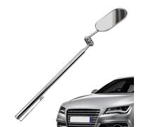 Specchi Di Ispezione Specchi Di ICon Luce LED E Struttura Pieghevole - Specchi Retrattili In Acciaio Inox Per La Riparazione Di Automobili | Specchi Su Bastone Rotanti A 360 Gradi Per Officine, Manute