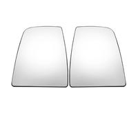 Specchi di ricambio Compatibile Con Ford Per Transit T150 T250 T350 2015-2023 Parte Superiore Di Ricambio In Vetro Specchietto Retrovisore Auto Con Piastra Di Supporto Riscaldata CK4Z17K707B(1 pair)