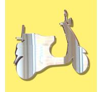 Specchi In Acrilico A Forma Di Vespa - Varie Dimensioni