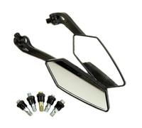 Specchi Laterali Per Motociclo Specchietti Retrovisori Universali Per Scooter Coppia Specchietto Retrovisore Per Moto ATV Per Ciclomotore Per Manubrio Per