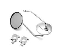Specchi Laterali Per Motociclo Una Coppia Di Specchietti Per Scooter Per Moto Specchietto Retrovisore Universale Per Moto 8mm 22mm 25mm Specchi Ovali Rotondi Per Manubrio