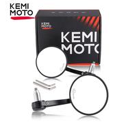 Specchi moto Bar Round End Specchio Cafe racer Per Yamaha mt09 mt07 Per Vespa z900rs Per Bmw r1200gs F800GS Per SUZUKI GXSR