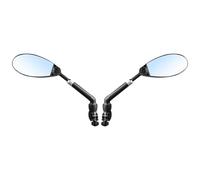 Specchi Moto - Specchi Moto Universale | Specchietto Retrovisore Ampio Angolo Regolabile | Groodbar Rotazione Regolabile | PER VETRI DI ANGOLO ESTERNI PER I ROAD MOUTAIN