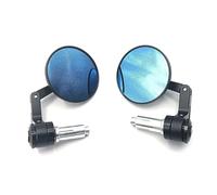 Specchi Moto Specchietto retrovisore universale per moto 2 pezzi, nero, da 22 mm, per manubrio Specchietto Moto