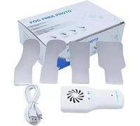 Specchi per fotografia dentale Specchi intraorali antiappannamento con impugnatura a LED, riflettore bifacciale Specchio per ortodonzia Kit per la cura dei denti
