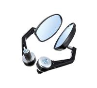 Specchi Per GSR 600 Per GSXR 750 Specchietto Retrovisore Universale In Lega Di Alluminio Per Motocicletta Da 22 Mm Retrovisori(Silver)
