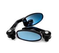 Specchi Per GSR 600 Per GSXR 750 Specchietto Retrovisore Universale In Lega Di Alluminio Per Motocicletta Da 22 Mm Retrovisori(Black)