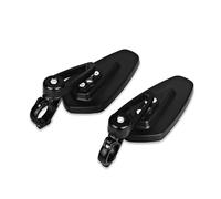 Specchi Per SHIVER Per GT Per TUONO R Per RSV4 Per RSV4 Per FACTORY Specchietti Retrovisori Moto Da 7/8" 22mm Bar End Glass Rear View Retrovisori(Black)