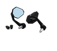 Specchi Per Vulcan Per S 650 Per Z1000 Per Z900 Per Z400 Specchietto Retrovisore Laterale Girevole Regolabile Per Motocicletta Modificata Retrovisori(Type A Black)
