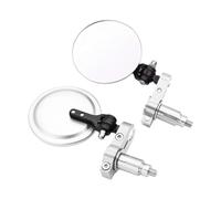 Specchi Per YZF R1 R6 2005 2006 2007 2008 2009 2010 2011 2012 7/8" 22mm Specchietti Retrovisori Universali Per Motociclette Manubrio Retrovisori(Silver)