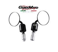 SPECCHI RETROVISORI Ø 70 ESTREMITA' MANOPOLE MOTOCICLI SCOOTER STR-253.11/BK