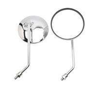Specchi Retrovisori Laterali Cromati Universali Da 10 Mm Per Moto Specchietti Retrovisori compatibili