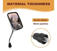 Specchi Retrovisori Laterali Per Manubrio Moto Per CB400 VTEC 1