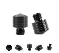 Specchi Retrovisori per Moto Tappi a Vite M10, PSLER 2Pcs Viti per Supporto Specchio da 10mm per la Maggior Parte dei Motocicli Alluminio CNC Accessori di Ricambio(1 x Senso Orario + 1 x Antiorario)