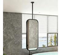 Specchi rettangolari da appendere al soffitto per del bagno dell'hotel | Specchio sospeso galleggiante nordico per la camera da letto e lo specchio cosmetico per la toelettatura(50cmx80cm)