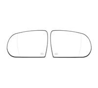 Specchi Ricambio Specchietti Compatibile Con Jeep Per Cherokee Per Compass 2009-2020 Retrovisore Riscaldato Specchio Di Vetro Sostituire 68228913AA 68228911AA 68228918AA(Pair)