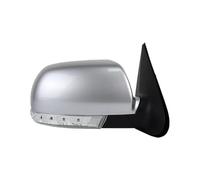 Specchi Specchietti Retovisori Per Hyundai Per Santa Fe 2.4L .7L 2007 2008 2009 2010 2011 2012 Accessorio Auto 6/8 PIN Con Lampada Pieghevole Lato Specchietto Retrovisore(Silver 8 PIN Right)