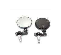 Specchi Specchietto Retrovisore Universale Per Moto Modificato Retrò Pieghevole Per Moto Nero Vuoto 22mm Specchietto Retrovisore Per Manubrio Retrovisori