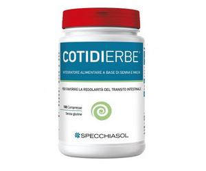 Specchiasol - Cotidierbe Integratore Per La Regolarità Intestinale Confezione 100 Compresse