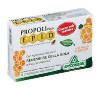 Specchiasol Integratore Benessere gola e sistema immunitario Gusto arancia 20 compresse