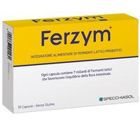 SPECCHIASOL Ferzym 30 capsule - integratore di fermenti lattici