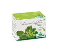 Specchiasol Melissa e Verbena - Infuso biologico per il relax e la digestione, 20 bustine filtro