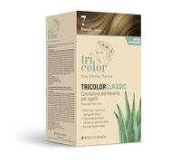 Specchiasol Tricolor Tinta per Capelli 2 applicazioni | Colore Capelli Senza Ammoniaca Permanente con Estratti Vegetali | Copertura Eccellente Dei Bianchi | Tinta Biondo 7
