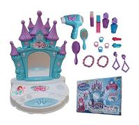 SPECCHIERA CON LUCI E SUONI ORECCHINI ANELLI BRACCIALI SPAZZOLA ASCIUGACAPELLI FUNZIONANTE IN CONFEZIONE REGALO - TOY0270/C