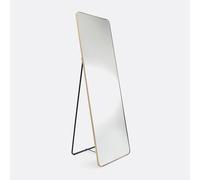 Specchiera da terra o a psiche, in ferro, larghezza 50 x altezza 150 cm, IODUS Giallo TU