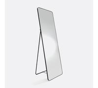 Specchiera da terra o a psiche, in ferro, larghezza 50 x altezza 150 cm, IODUS Nero TU
