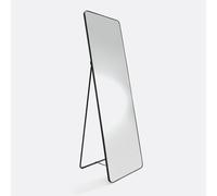 Specchiera da terra o a psiche, in ferro, larghezza 50 x altezza 150 cm, IODUS Nero TU