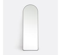 Specchiera da terra o a psiche, in ferro, larghezza 50 x altezza 150 cm, IODUS Nero TU