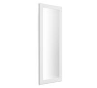 Specchiera rettangolare Rachele 170x60 cm, Bianco Frassino